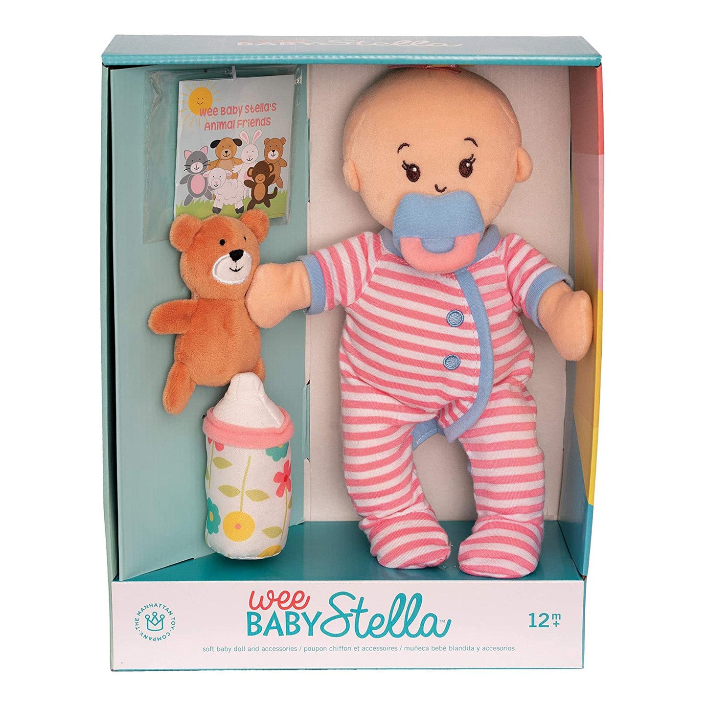 Manhattan Toy Wee Baby Stella Peach Sleepy Time Scents  Plush Figure