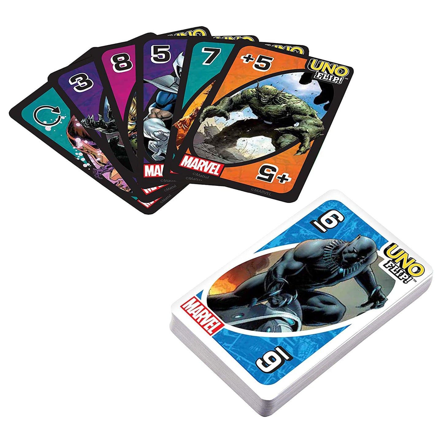 Marvel Uno Flip The Card Game