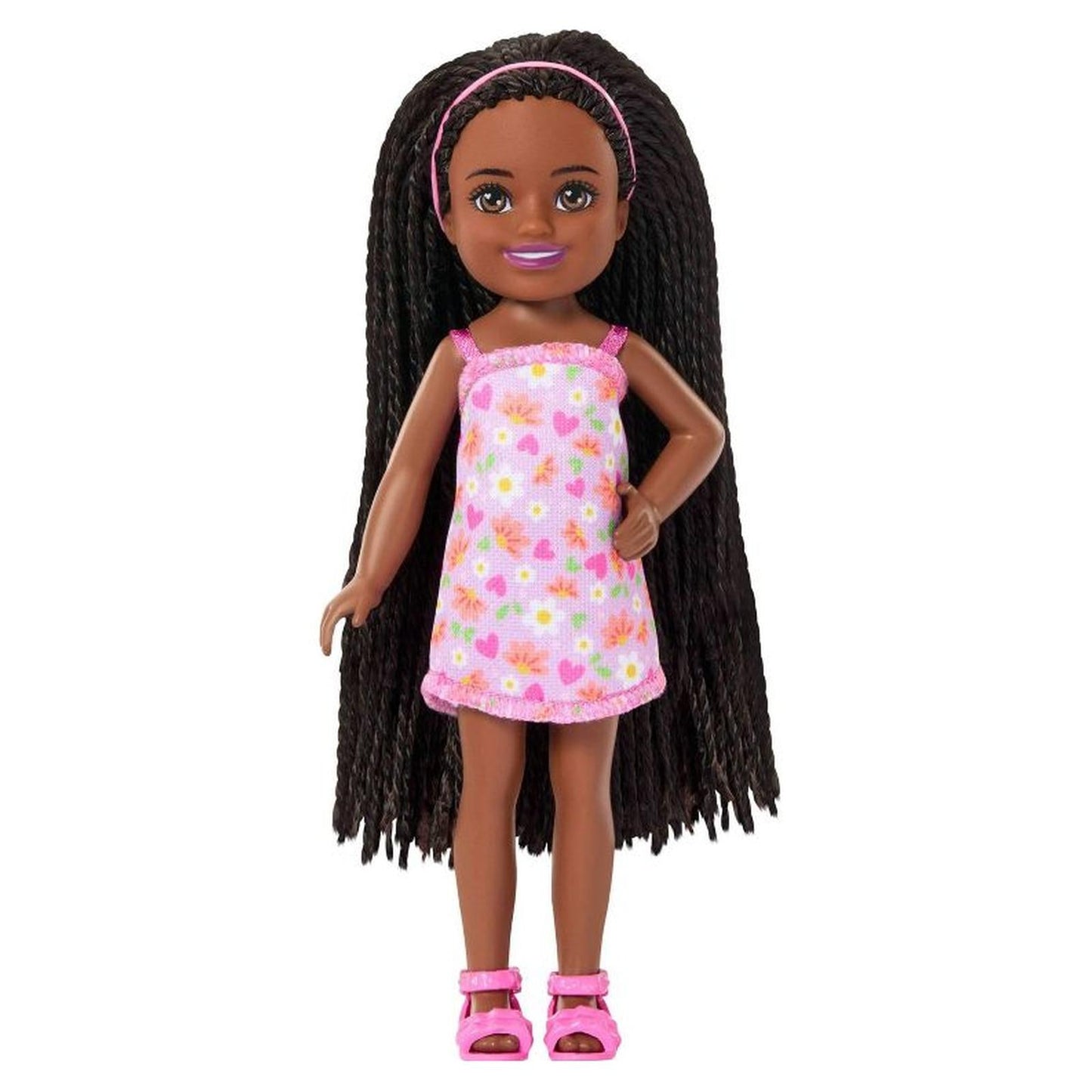 Mattel Barbie Club Chelsea Brunette Flower Dress Doll