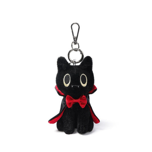 McHugs Dracula Cat 4 Inch Plush Bag Charm