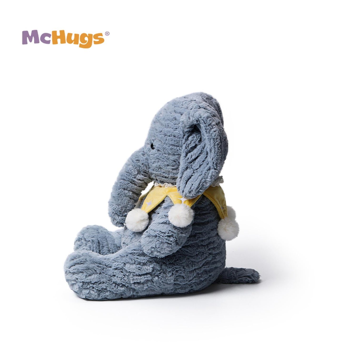 McHugs Starry Denim Elephant 8 Inch Plush Figure