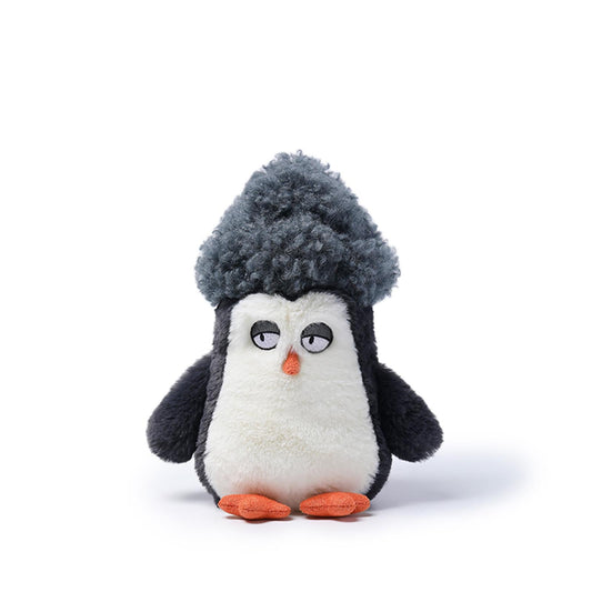 McHugs Afro Hair Penguin 8 Inch Plush Figure