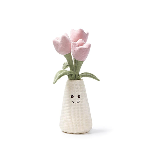 McHugs Elegant Tulip Vase 12 Inch Plush Figure