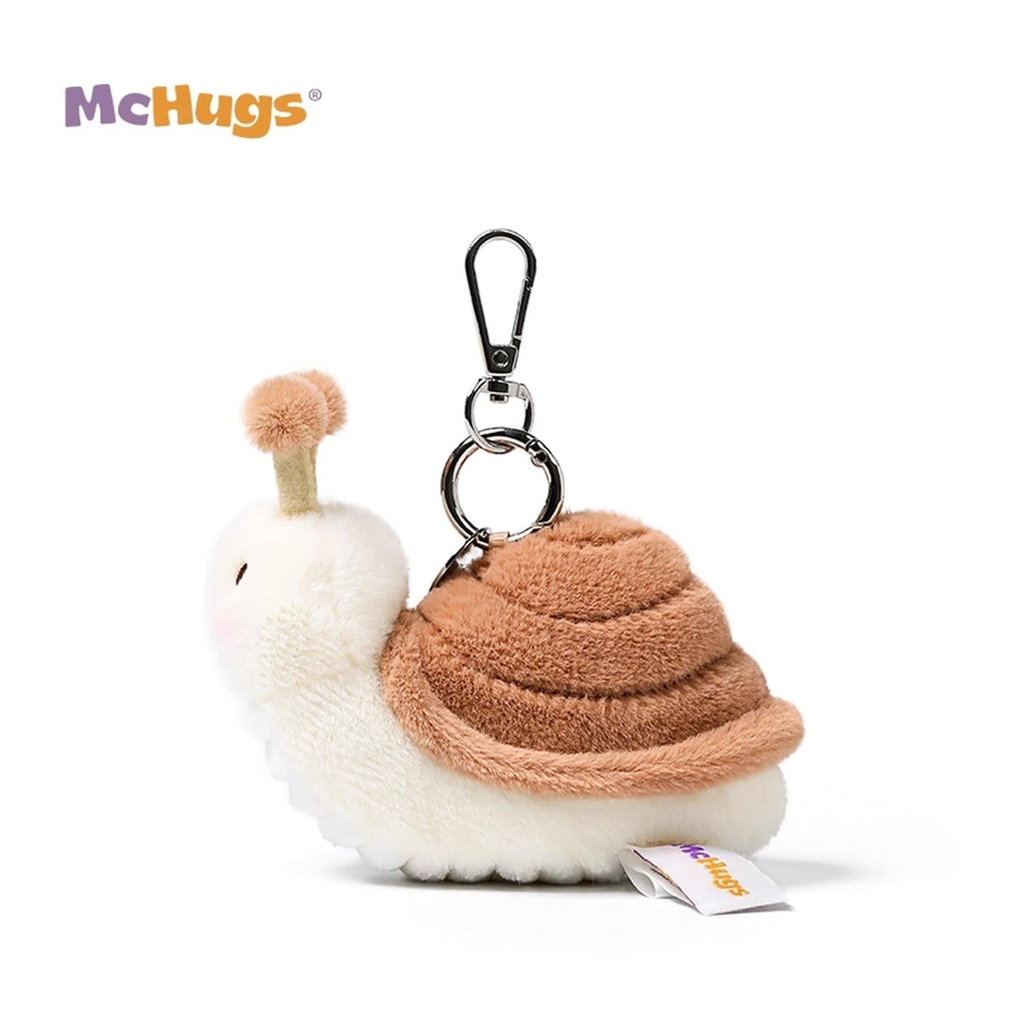 McHugs Gari Snail 4 Inch Plush Bag Charm