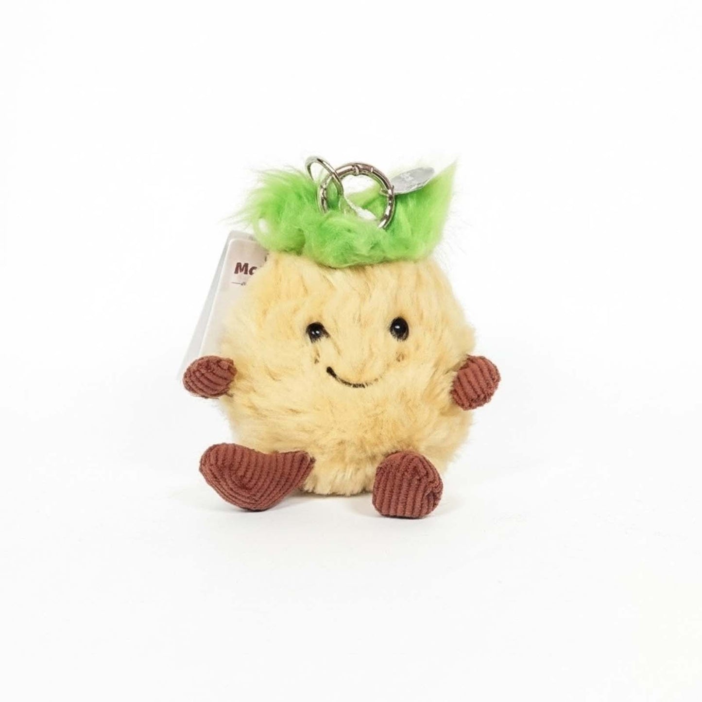 McHugs Pineapple 3 Inch Plush Bag Charm
