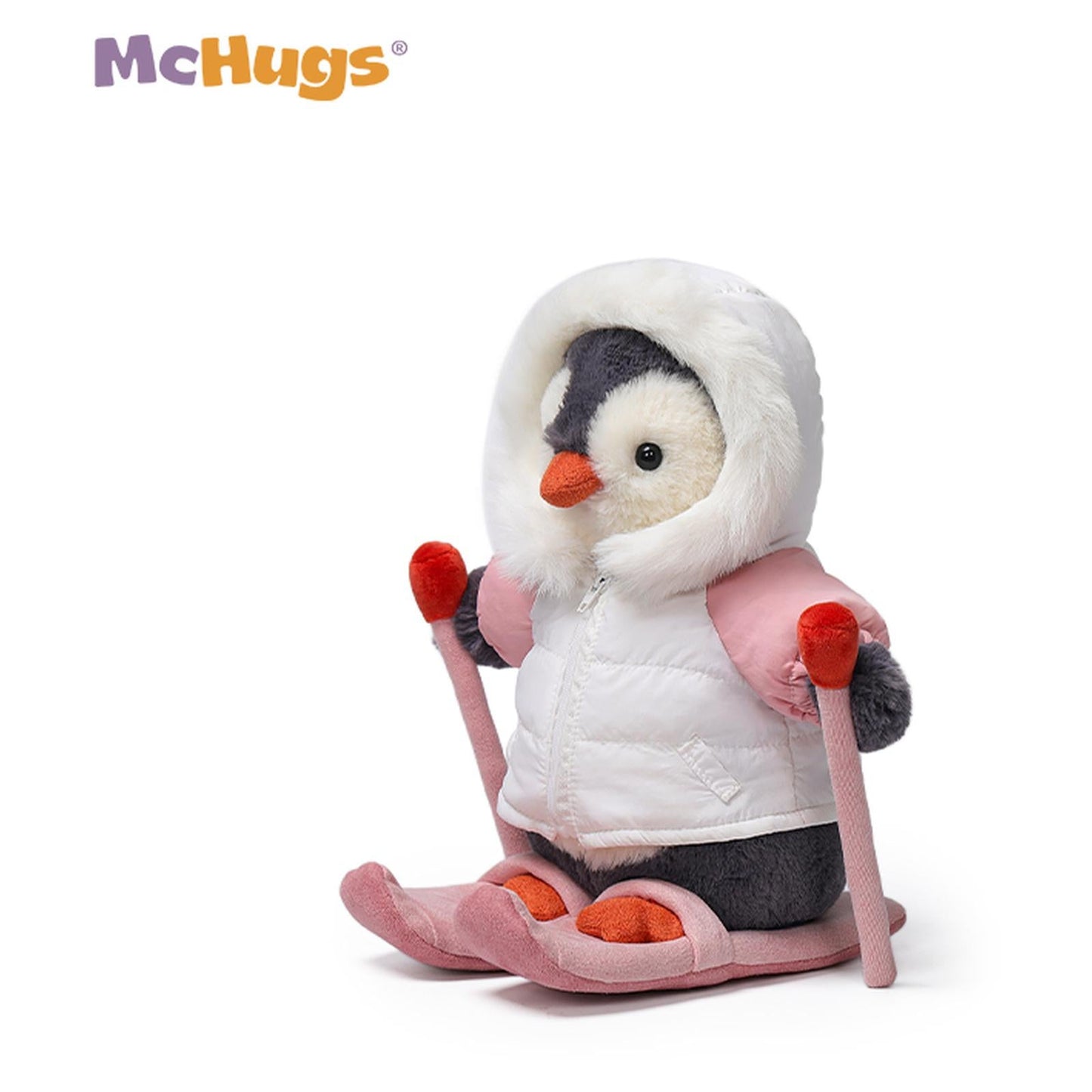 McHugs Skier Glacier 10 Inch Plush Figure
