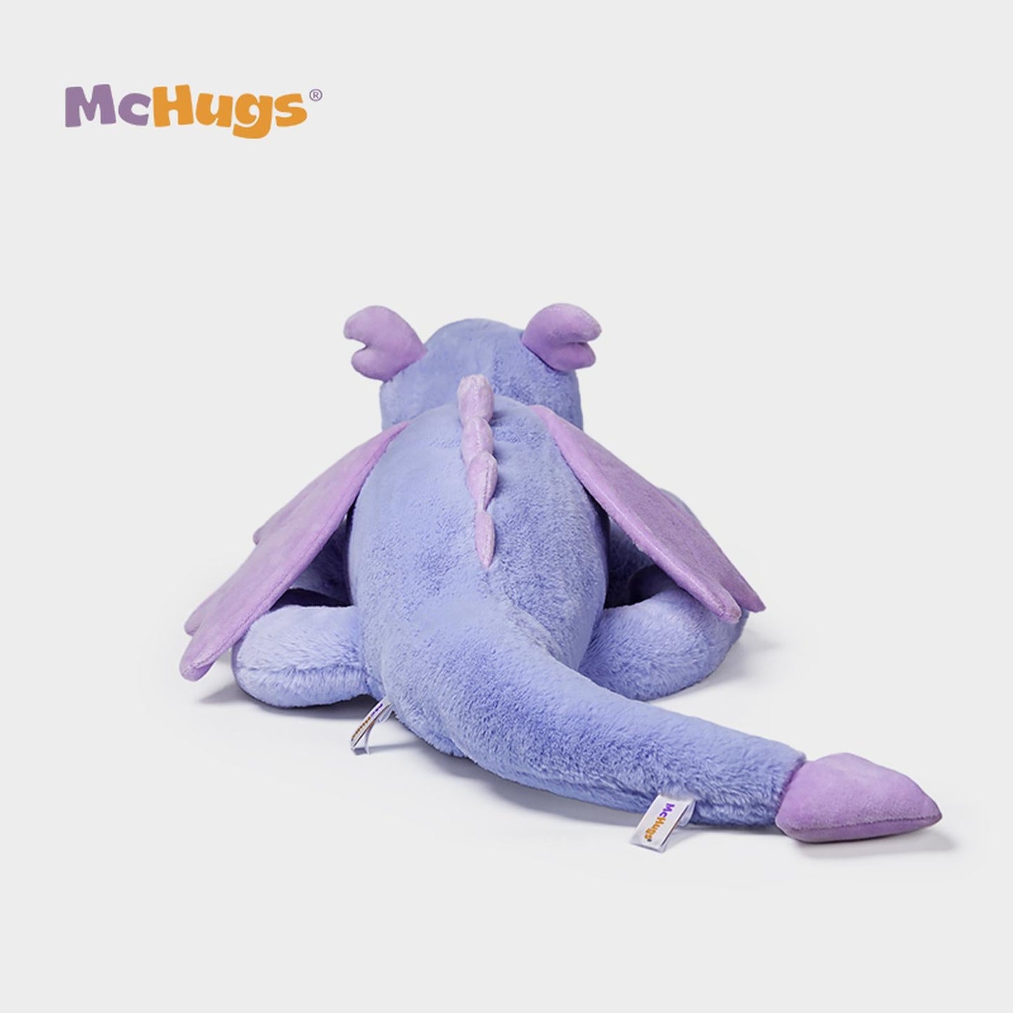 McHugs Violet Blue Lazy Dragon 34 Inch Plush Figure