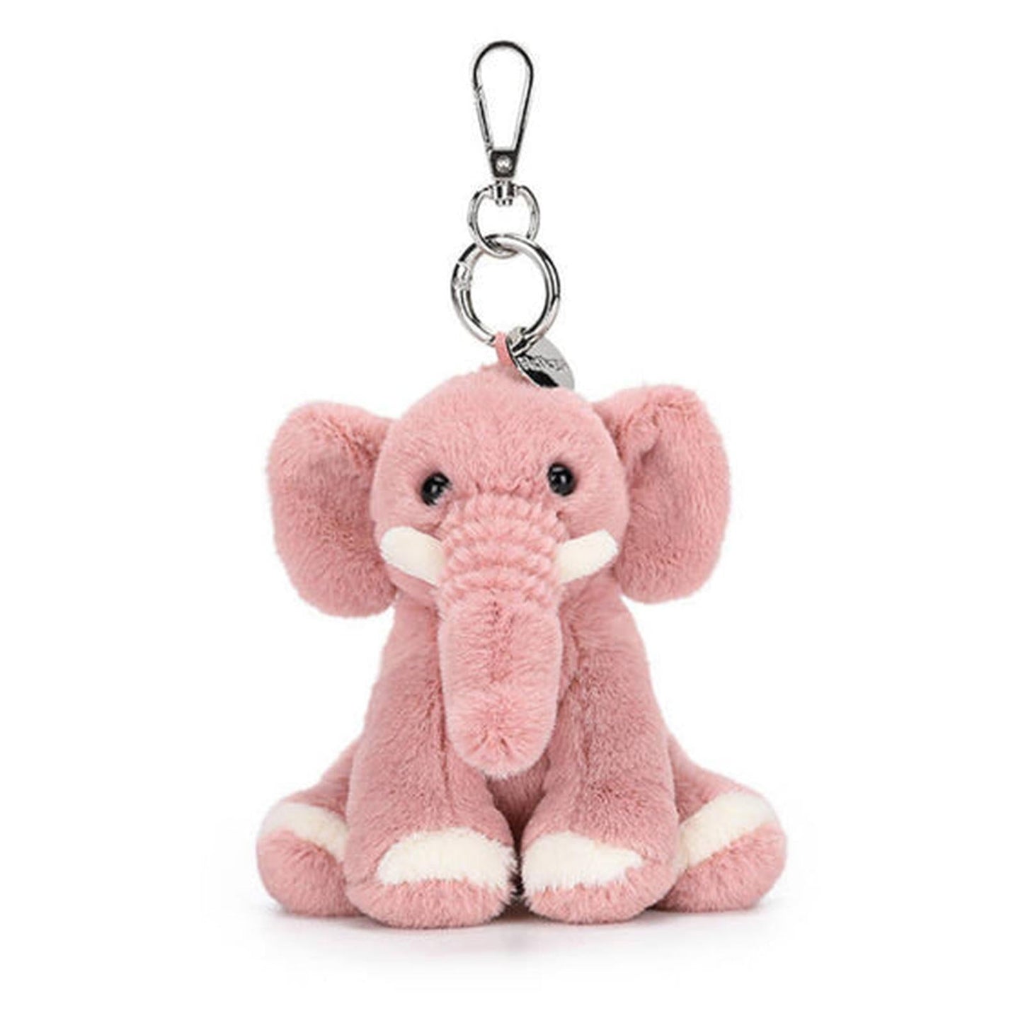 McHugs Wealthy Petal Elephant 4 Inch Plush Bag Charm
