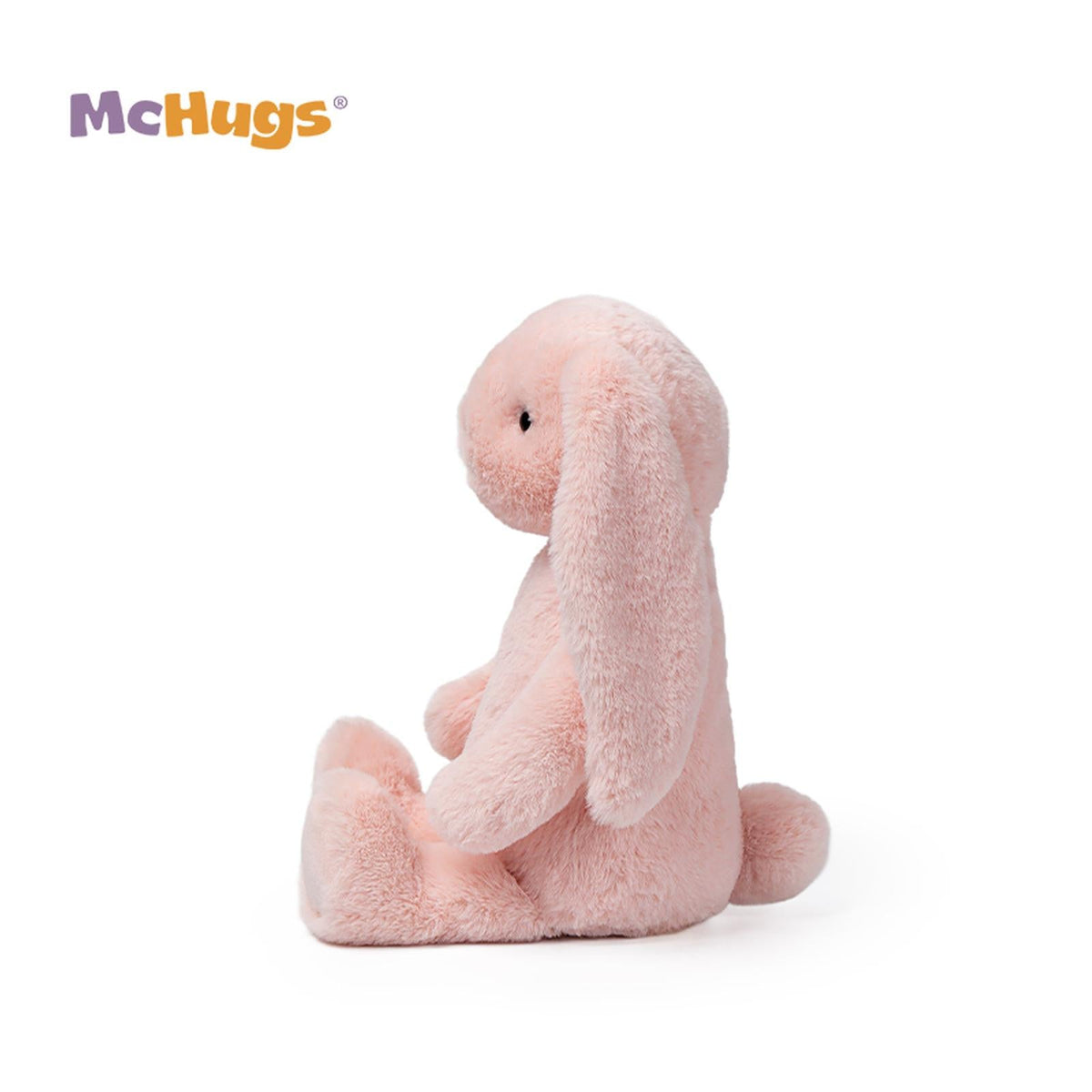 McHugs White Peach Smiling Leveret 12 Inch Plush Figure