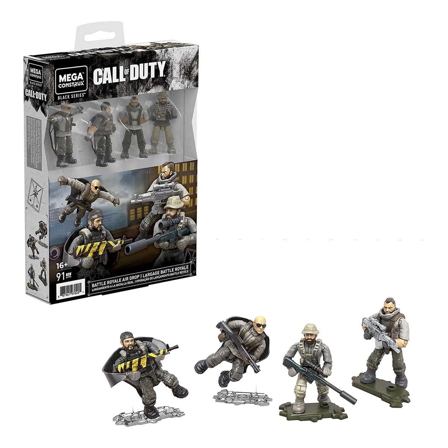 Mega Construx Call Of Duty Battle Royale Air Drop Building Set