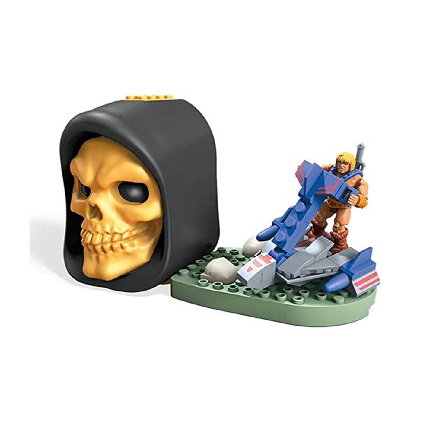 Mega Construx Masters Of The Universe Jet Sled Head Figure