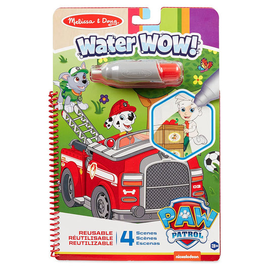 Melissa And Doug Paw Patrol Water Wow Marshall Reusable Activity Set