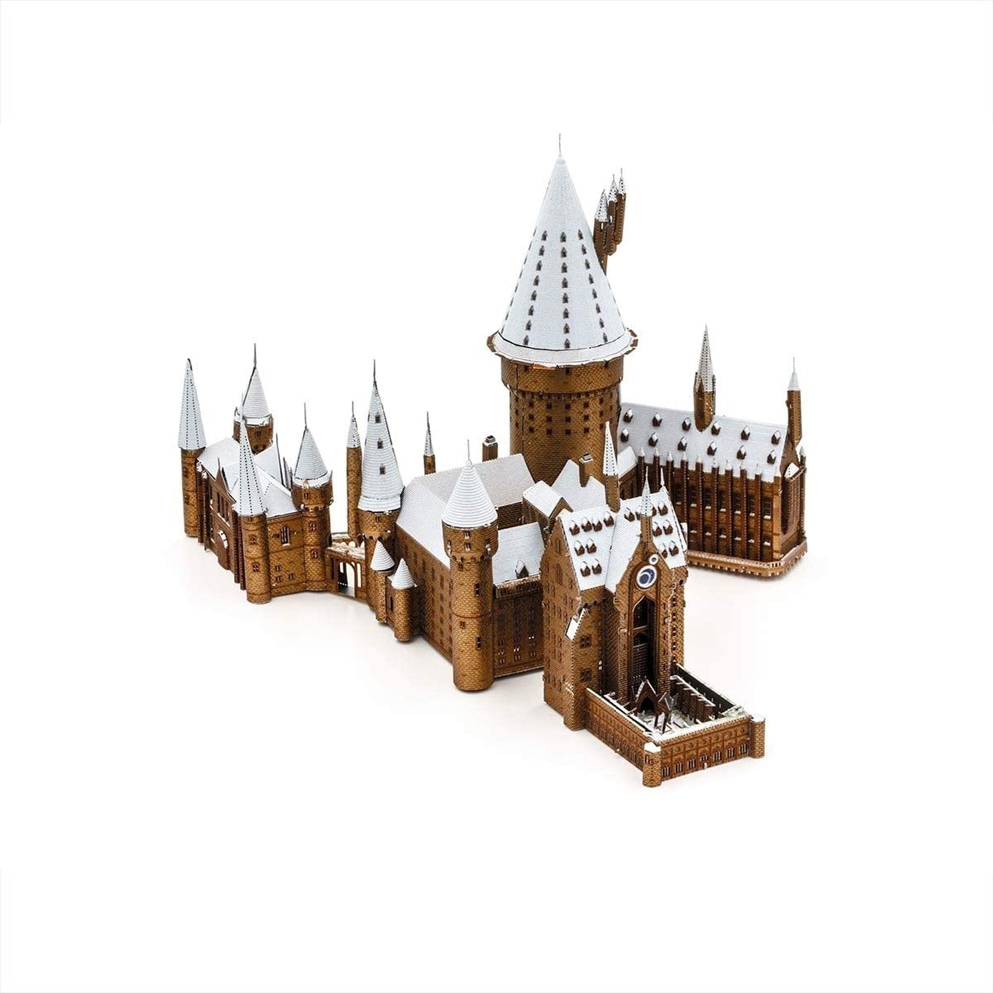 Metal Earth Iconx Premium Harry Potter Hogwarts In Snow Model Kit