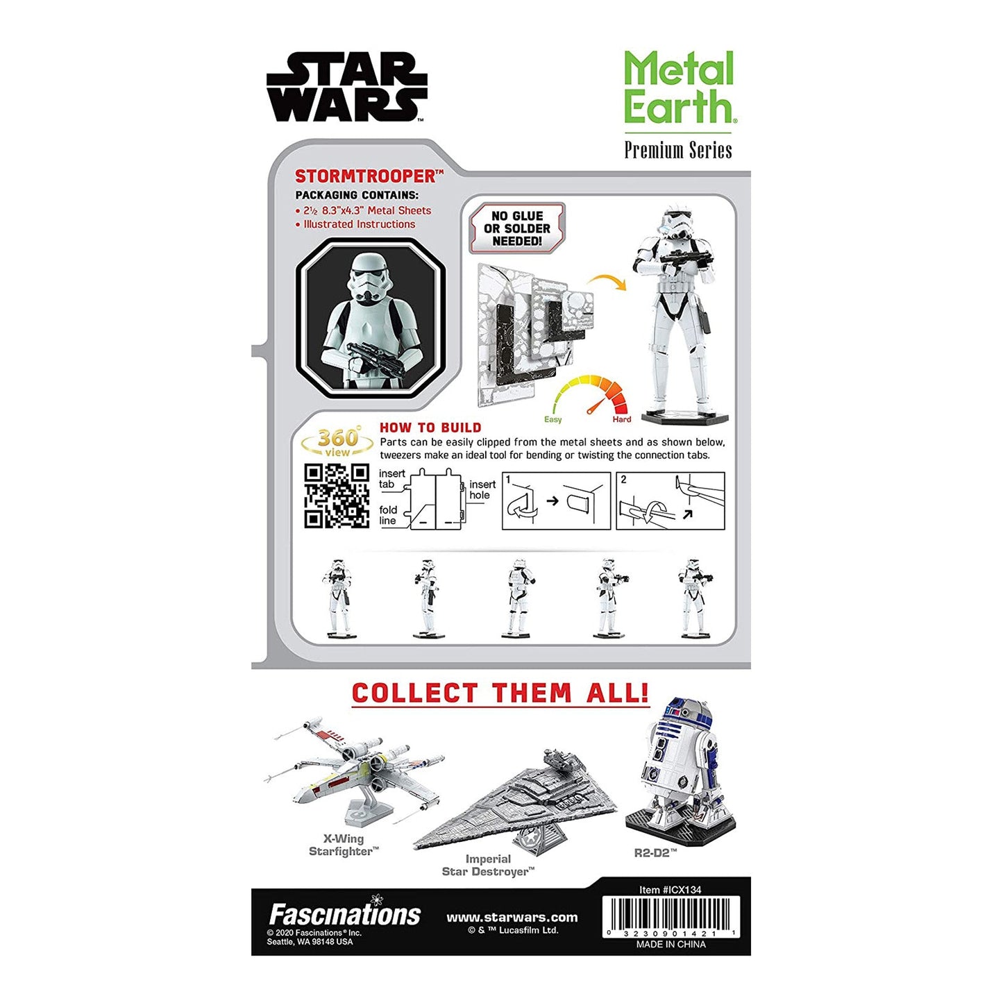 Metal Earth Star Wars Stormtrooper Model Kit