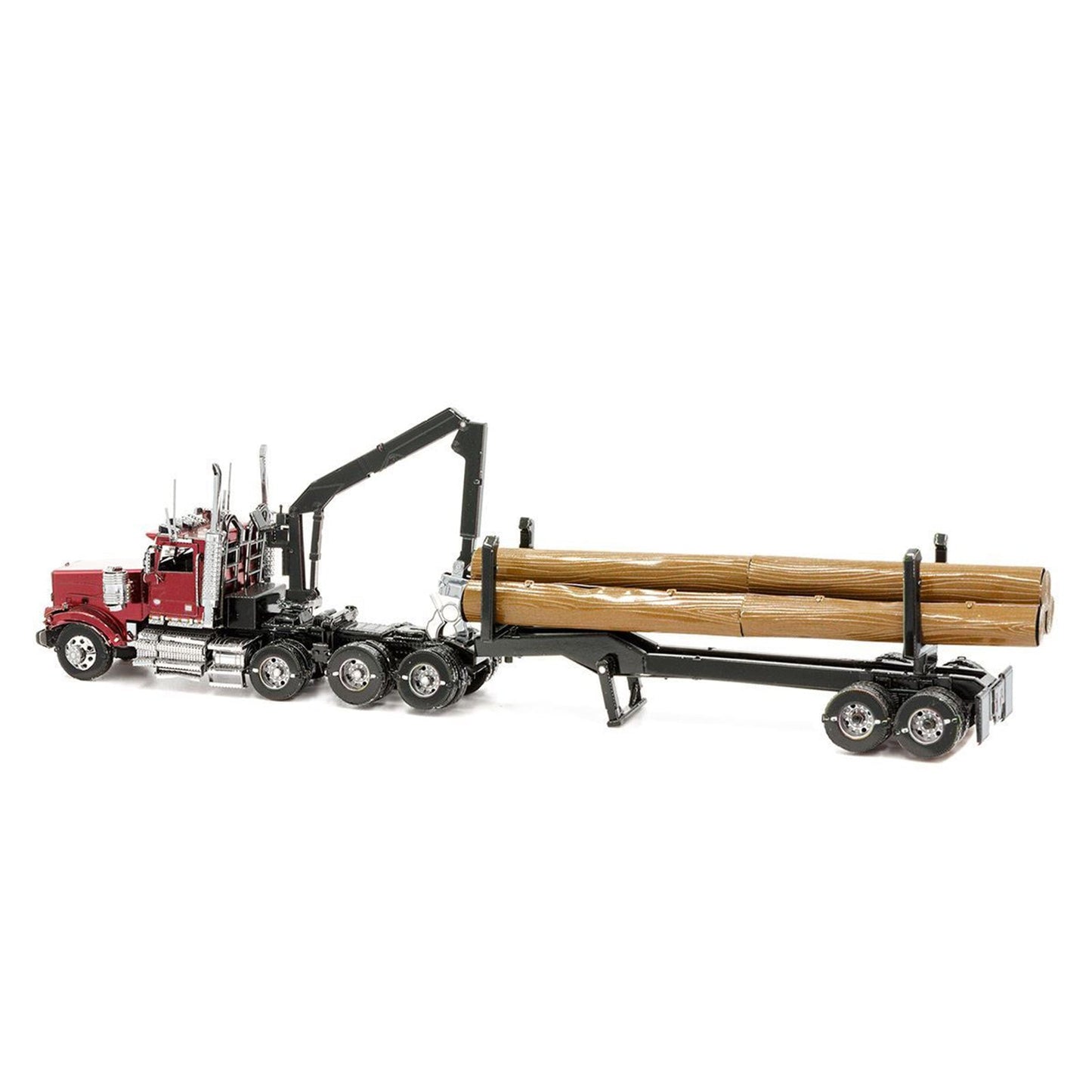 Metal Earth Western Star 4900 Log Truck & Trailer Model Kit ICX136