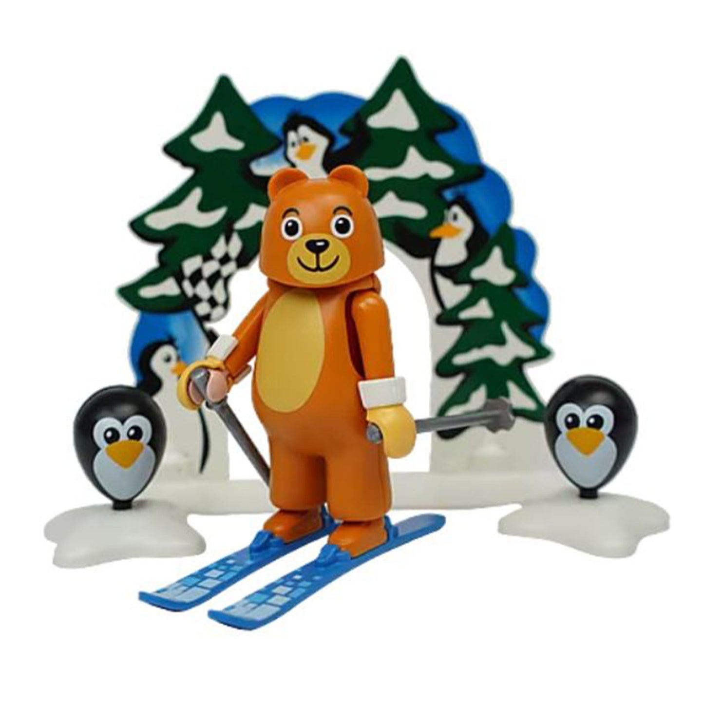 Playmobil Add On Bear On Skis Building Set 1001