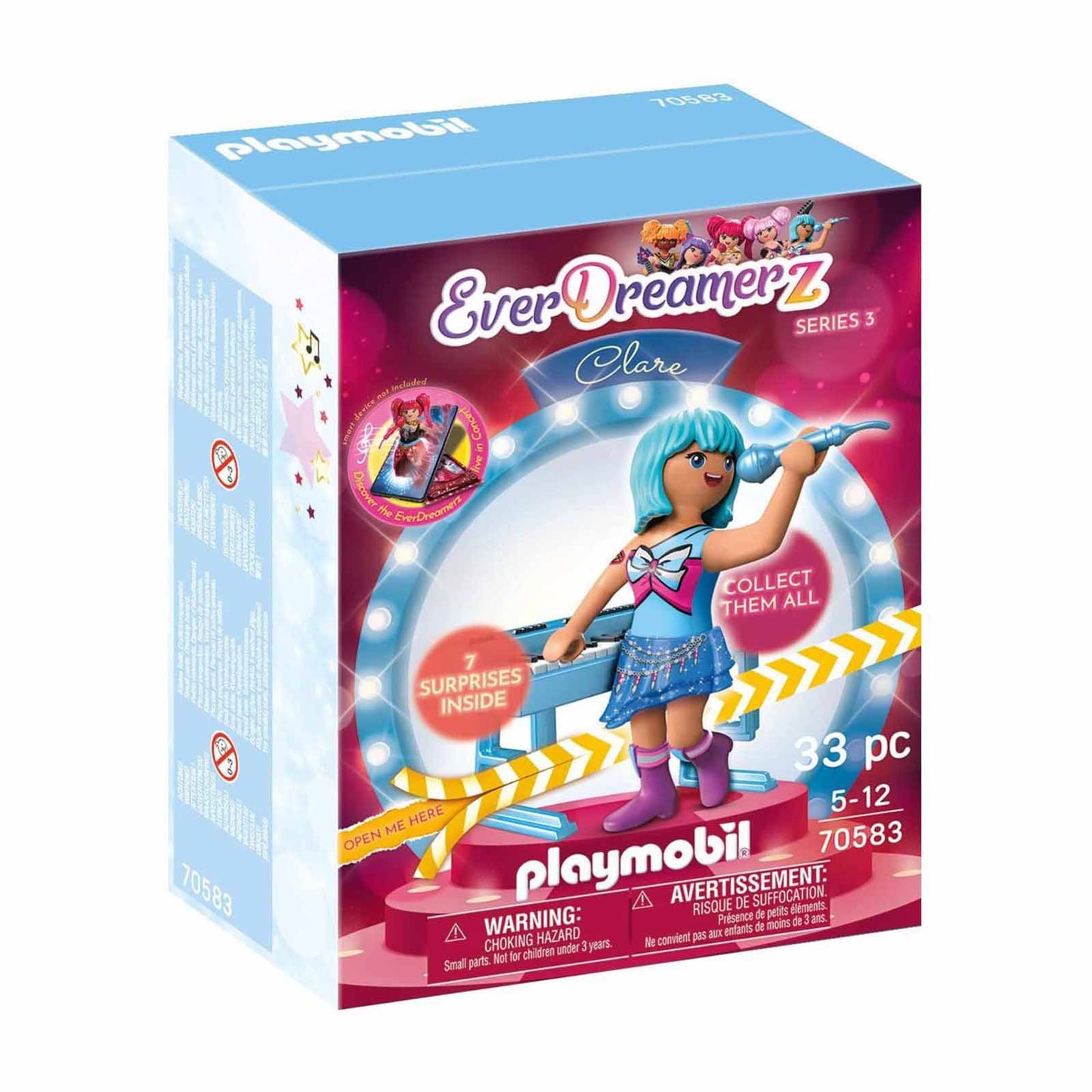 Playmobil Ever Dreamerz Music World Clare Building Set 70583