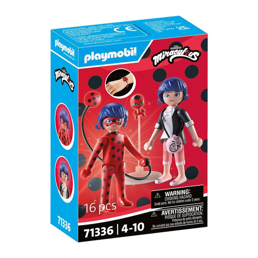 Playmobil Miraculous Marinette And Ladybug Building Set 71336