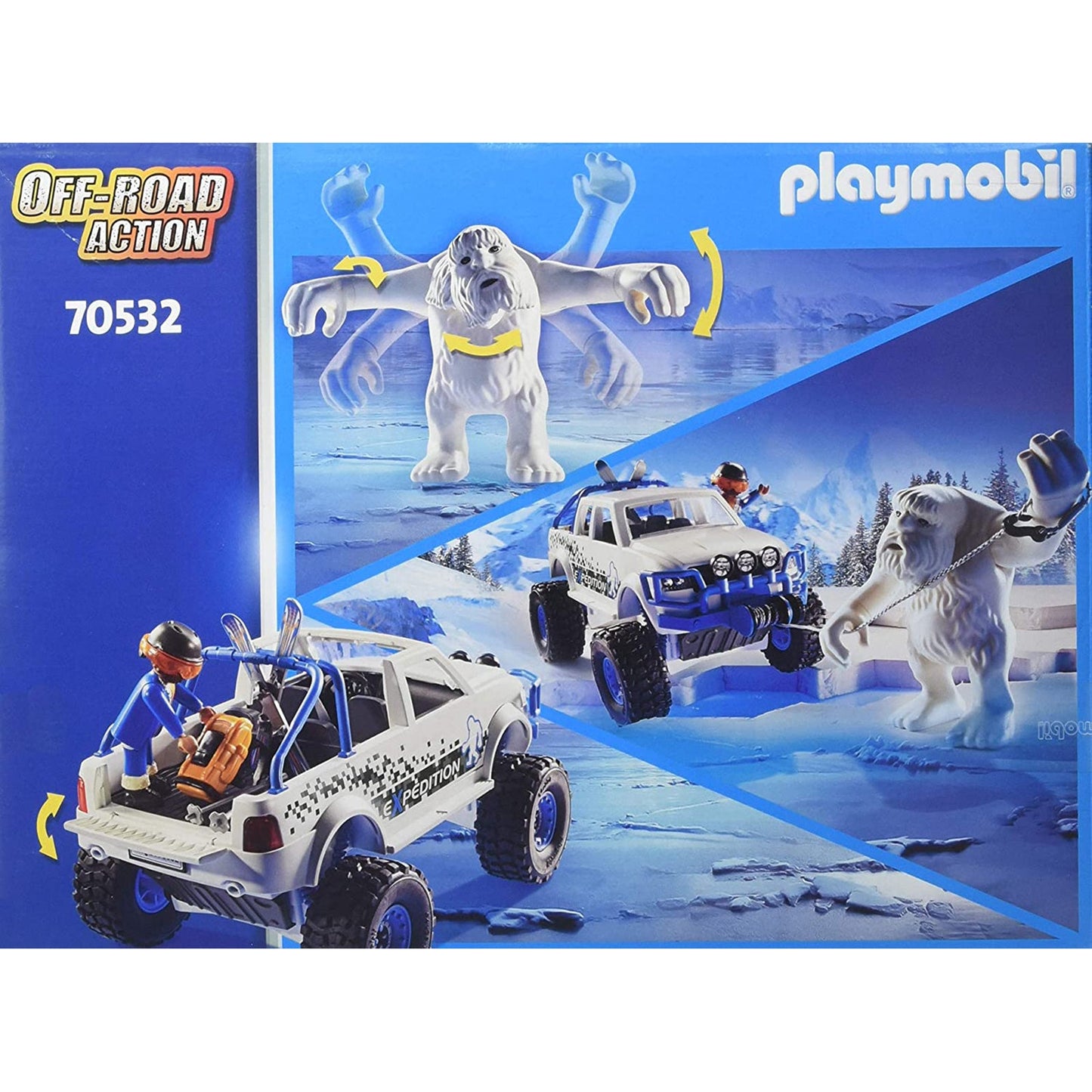 Playmobil Off-Road Action Snow Beast Expedition Building Set 70532