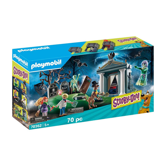 Playmobil Scooby-Doo Adventure In The Cemetery Building Set 70362