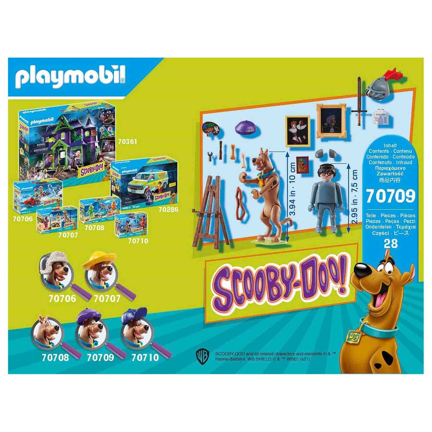 Playmobil Scooby-Doo! Adventure With Black Knight 70709