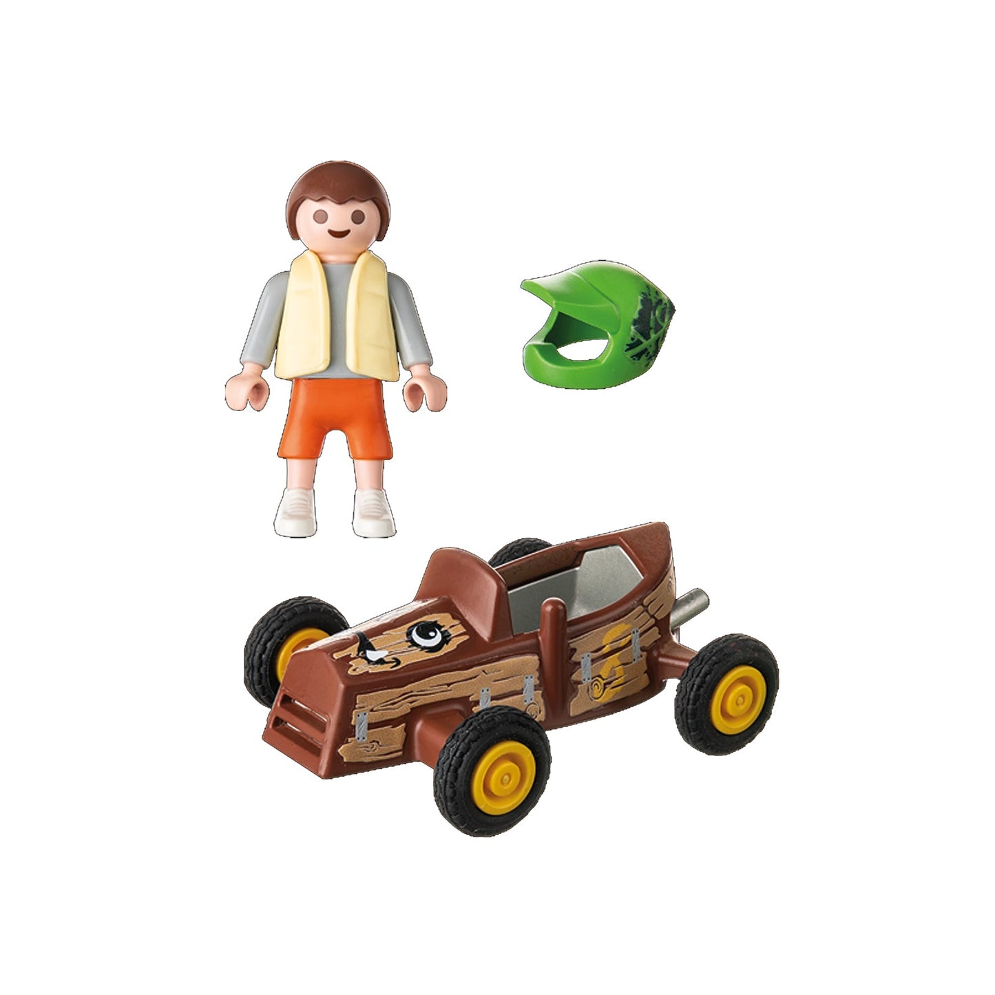 Playmobil Special Plus Child With Go-Kart Building Set 71480