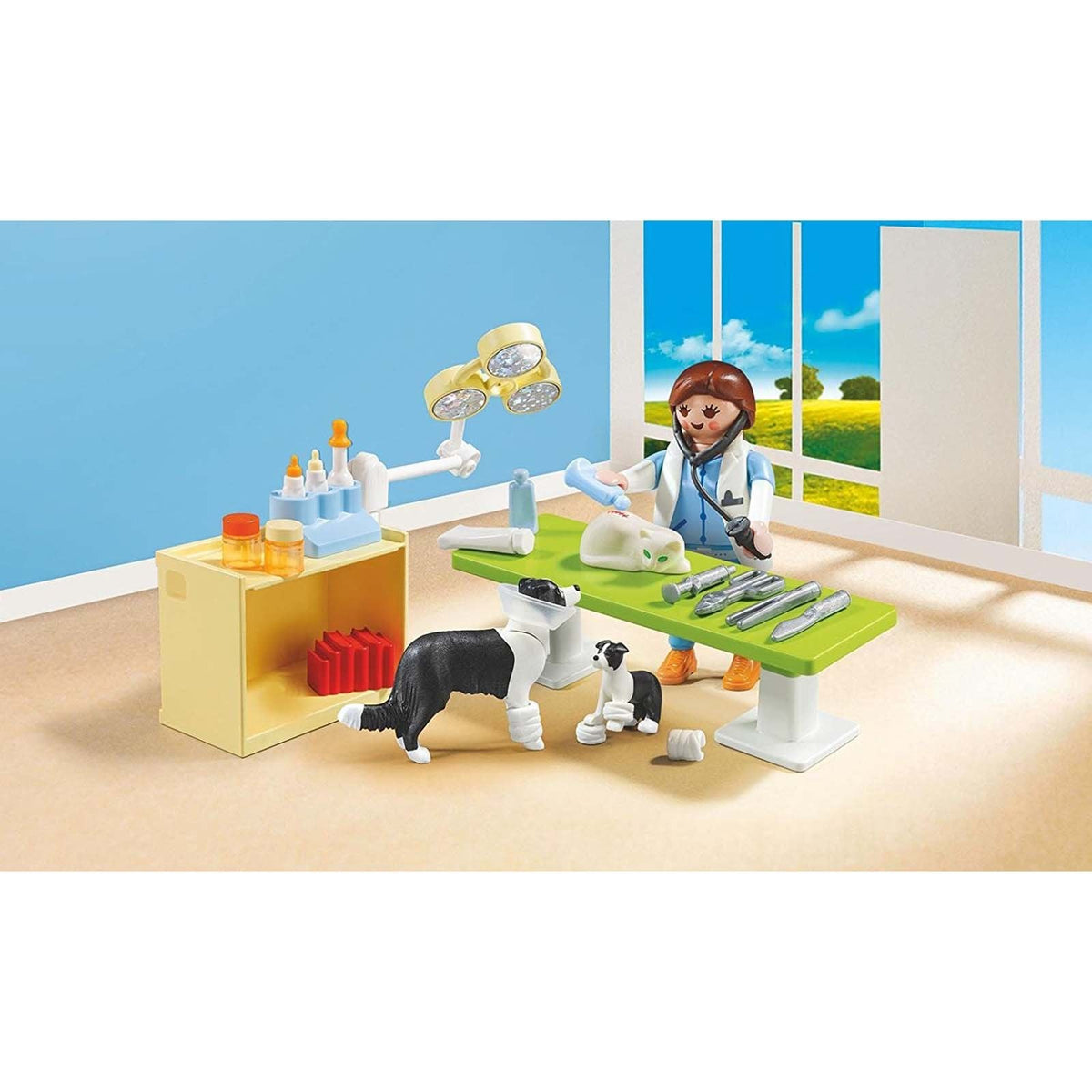 Playmobil City Life Vet Visit Carry Case Building Set 5653