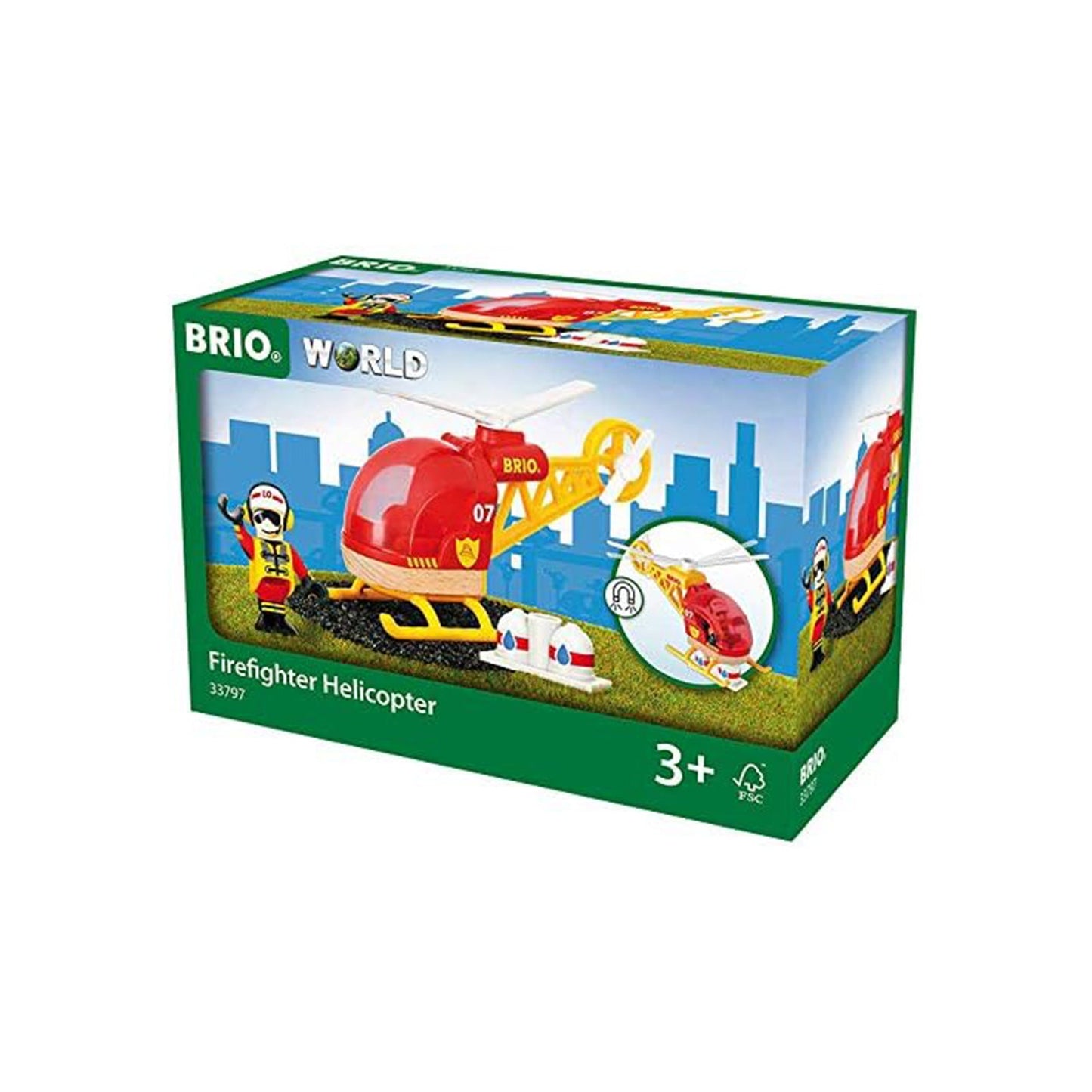 Ravensburger Brio Firefighter Helicopter Set