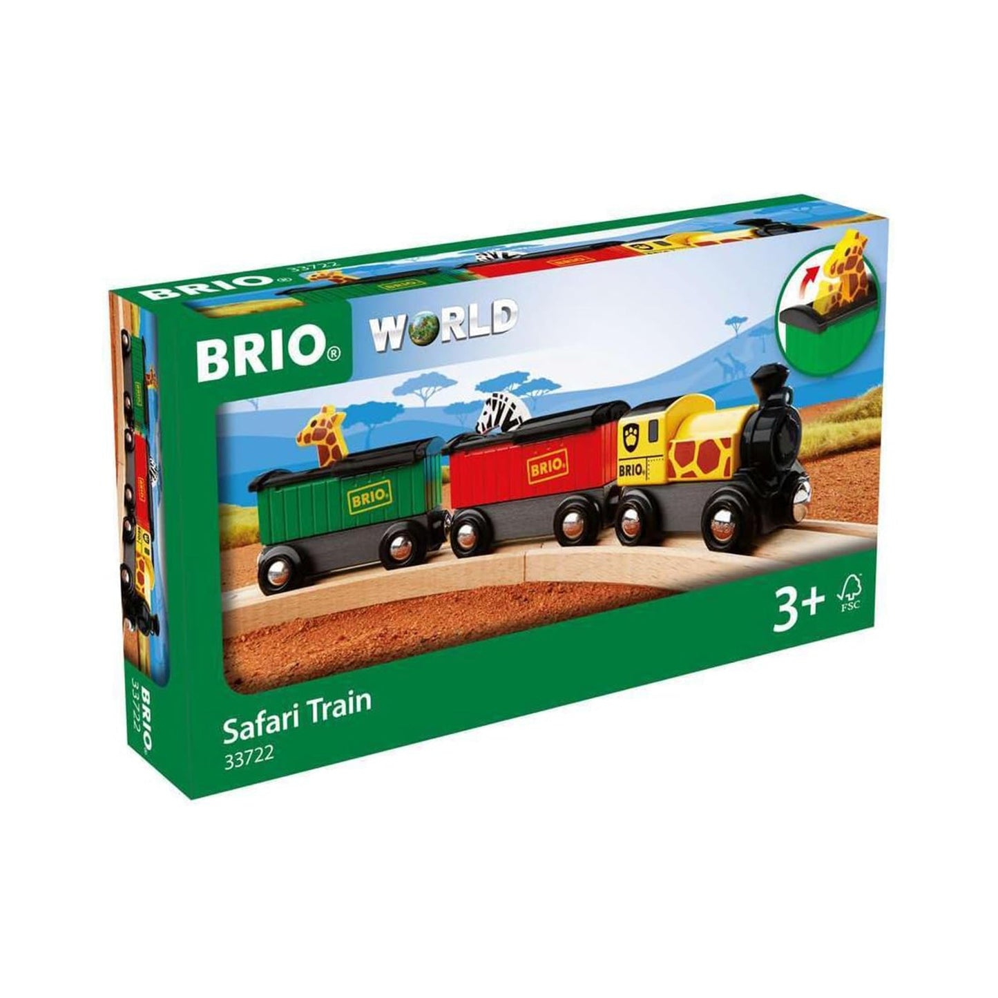 Ravensburger Brio Safari Train Set