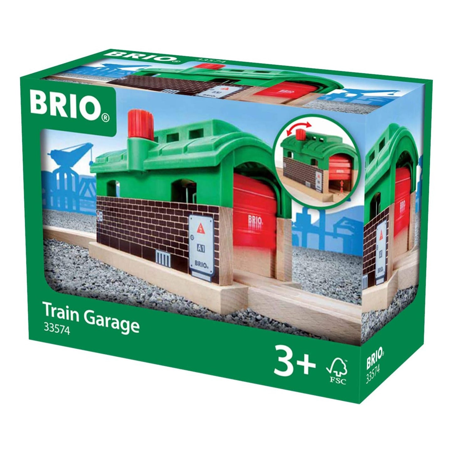 Ravensburger Brio Train Garage Set