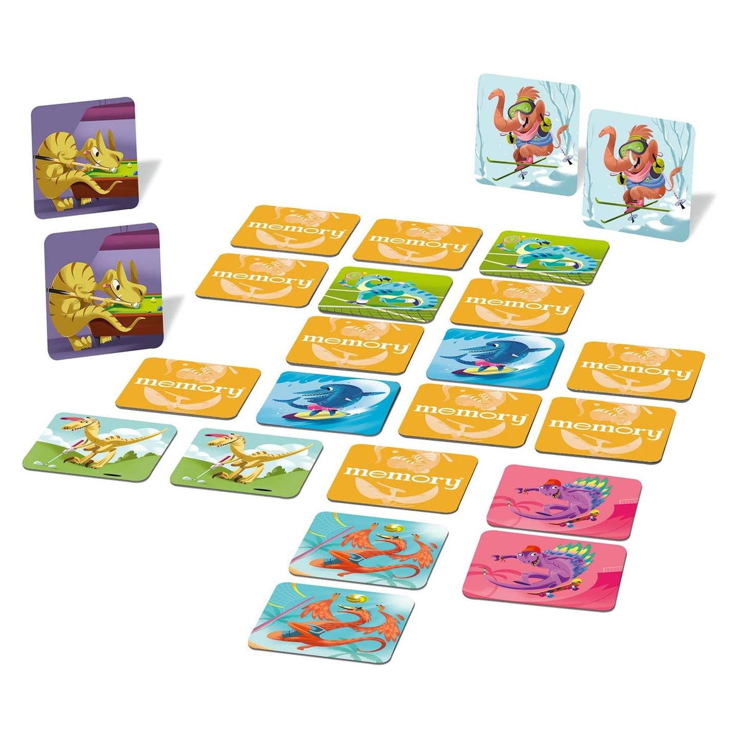 Ravensburger Dinosaur Sport Memory Game