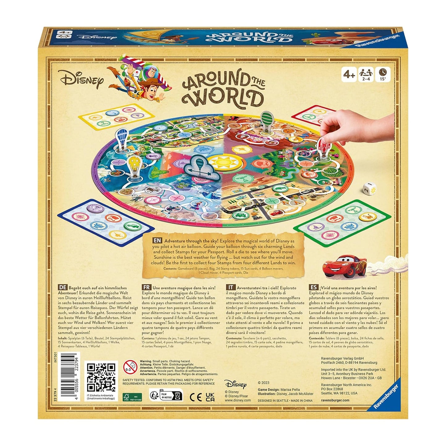 Ravensburger Disney Around The World Board Game