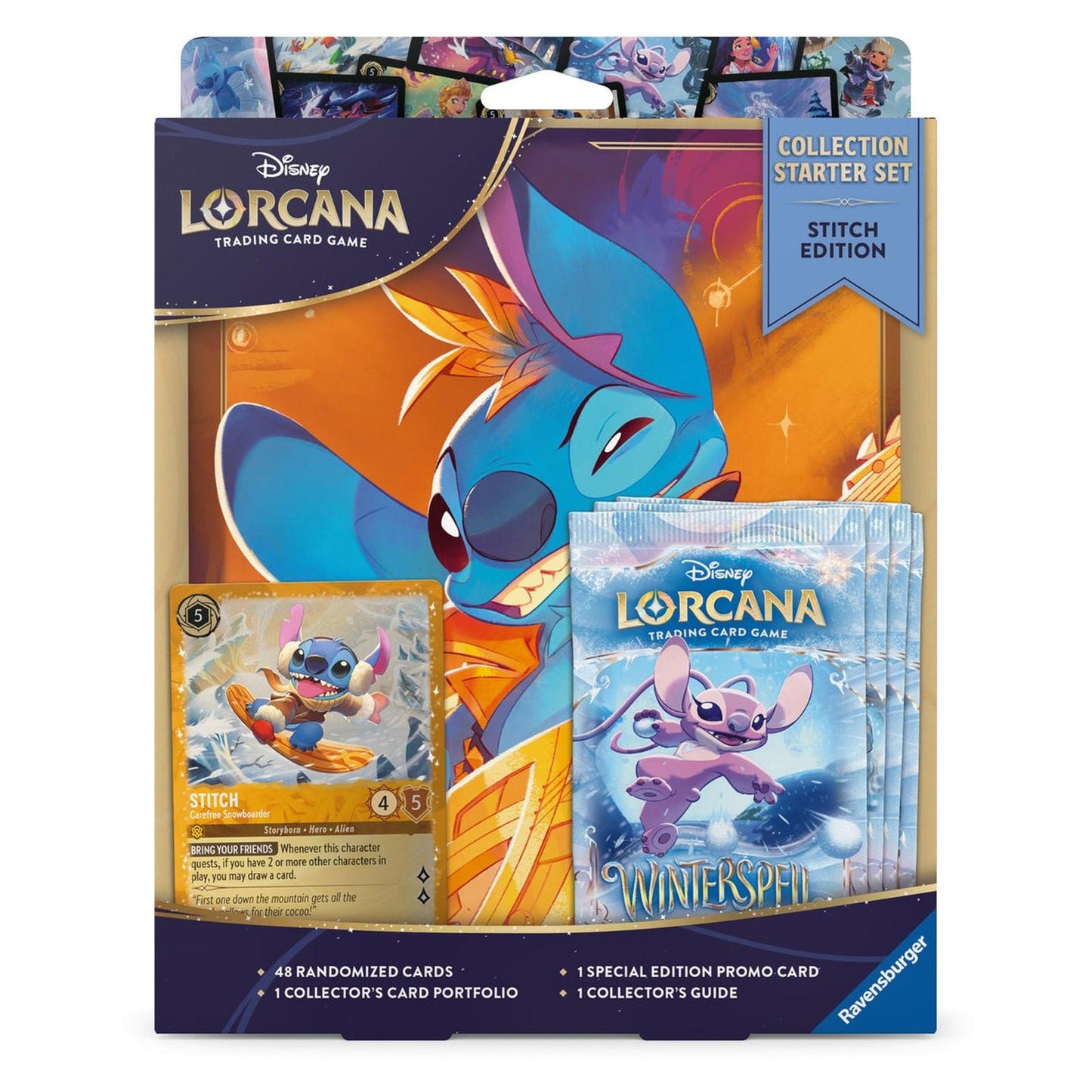 Ravensburger Disney Lorcana Stitch Edition Collection Starter Set
