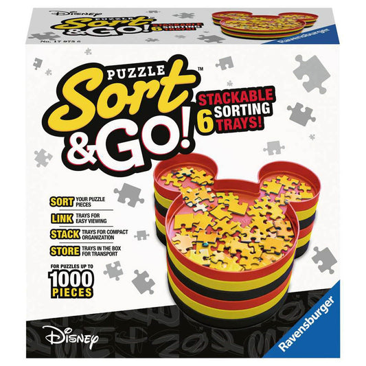 Ravensburger Disney Mickey's Puzzle Sort And Go Set