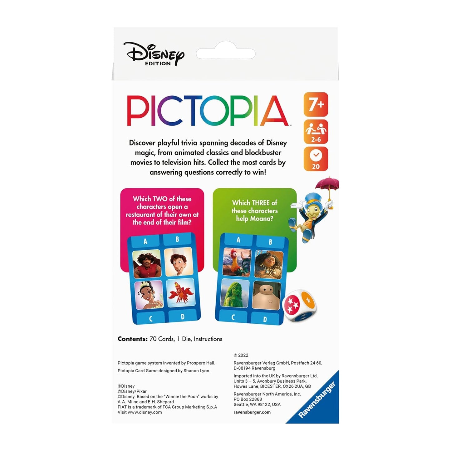 Ravensburger Disney Pictopia Card Game