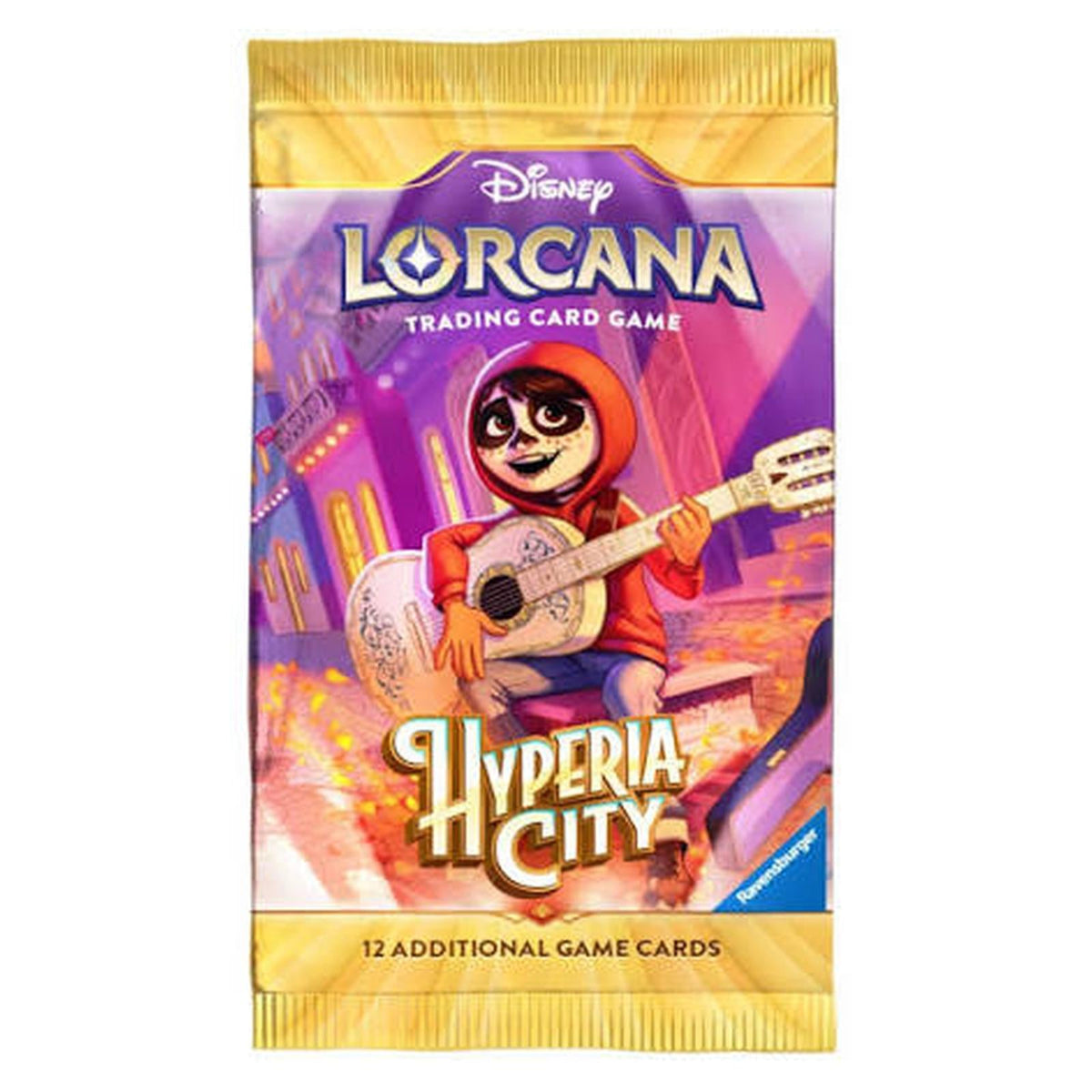 Ravensburger Disney Lorcana Hyperia City Single Booster Pack