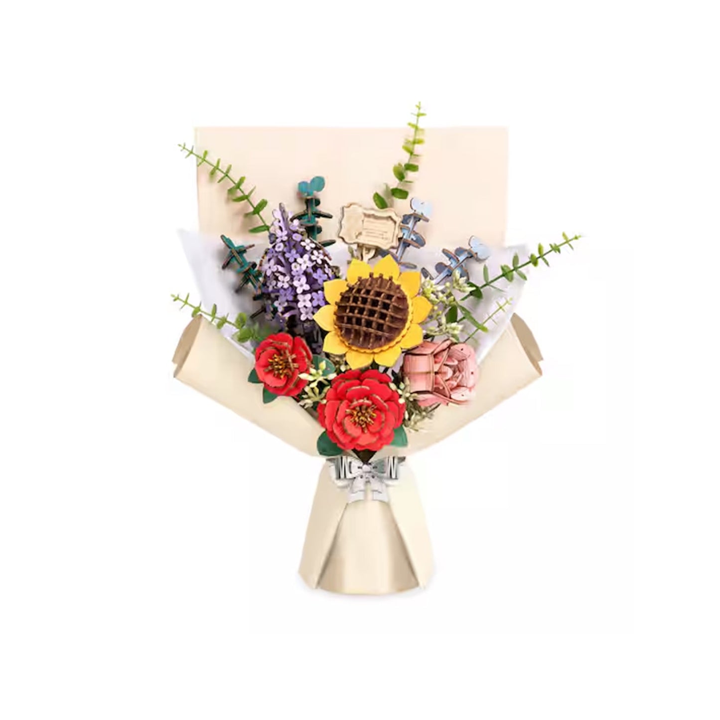 Robotime Rowood Flower Bouquet Wooden Craft Set