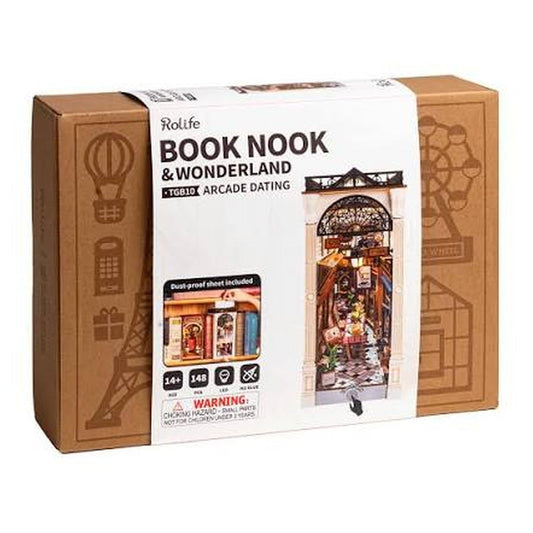 Robotime Rolife Arcade Dating Wonderland Book Nook Building Set