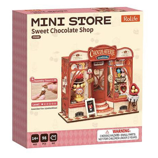 Robotime Rolife Mini Store Sweet Chocolate Shop Building Set
