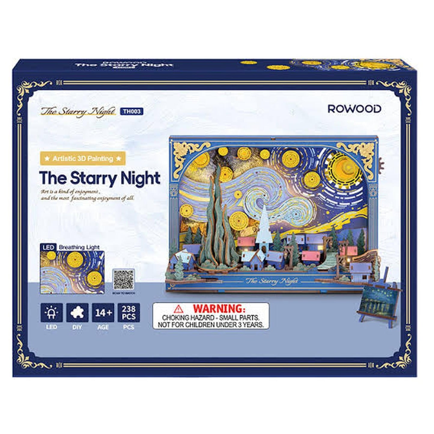 Robotime Rowood The Starry Night Building Set