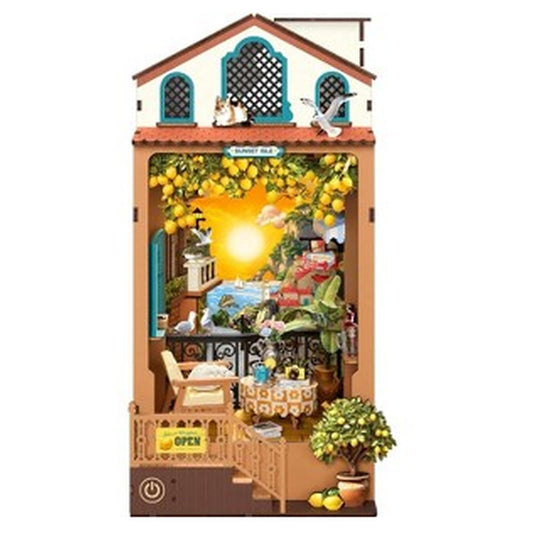Robotime Sunset Isle Wonderland Book Nook Building Set