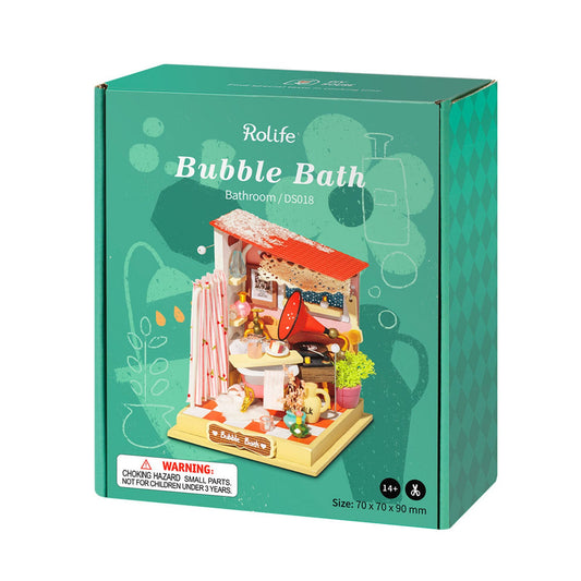 Rolife Bubble Bath Bathroom Building Set