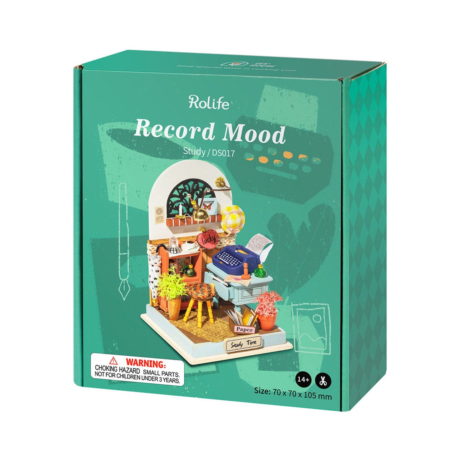 Rolife Record Mood Study Building Set