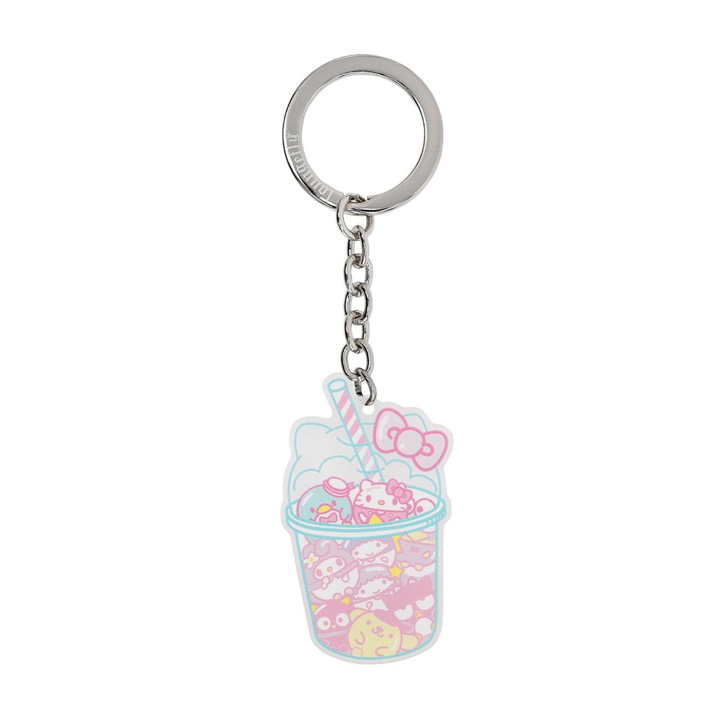 Loungefly Sanrio Hello Kitty Slushie Metal Keychain