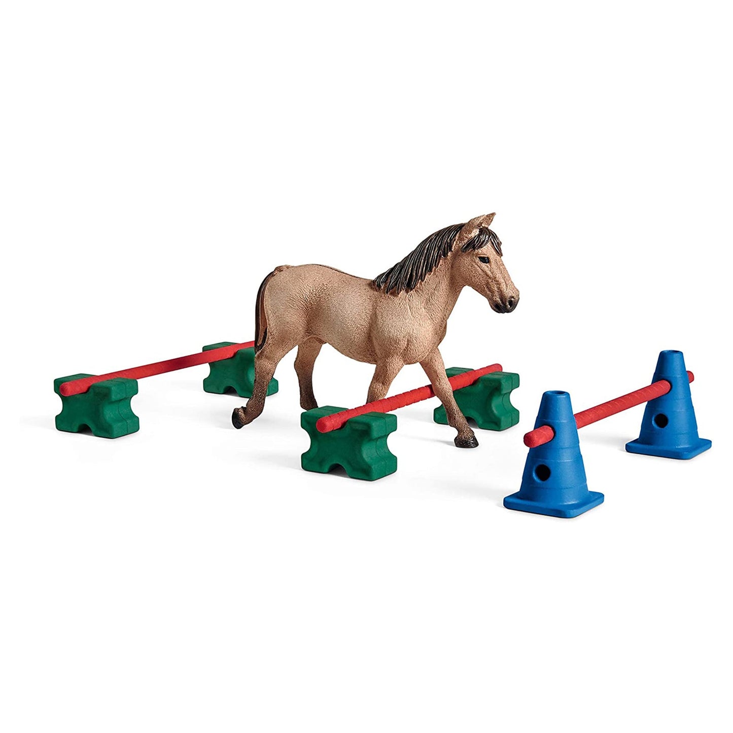 Schleich Farm World Pony Slalom Figure Set 42483