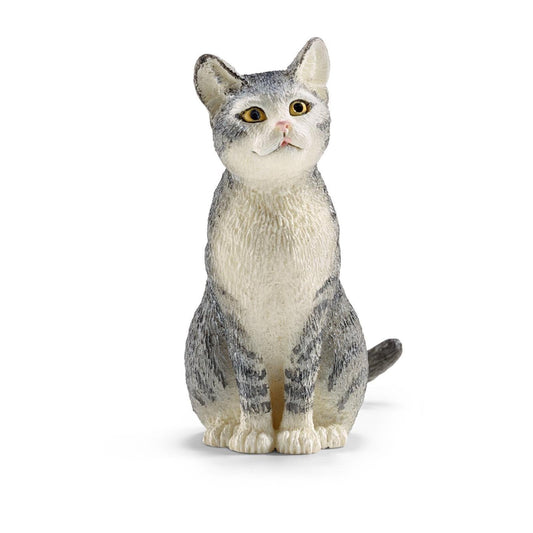Schleich Cat Sitting Animal Figure