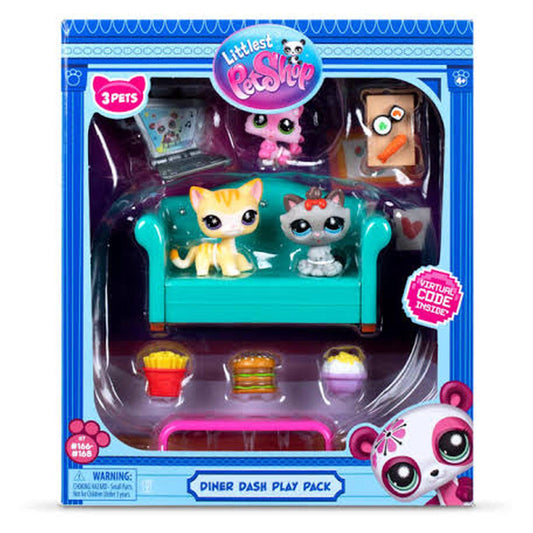 Schylling Littlest Pet Shop Diner Dash Play Pack