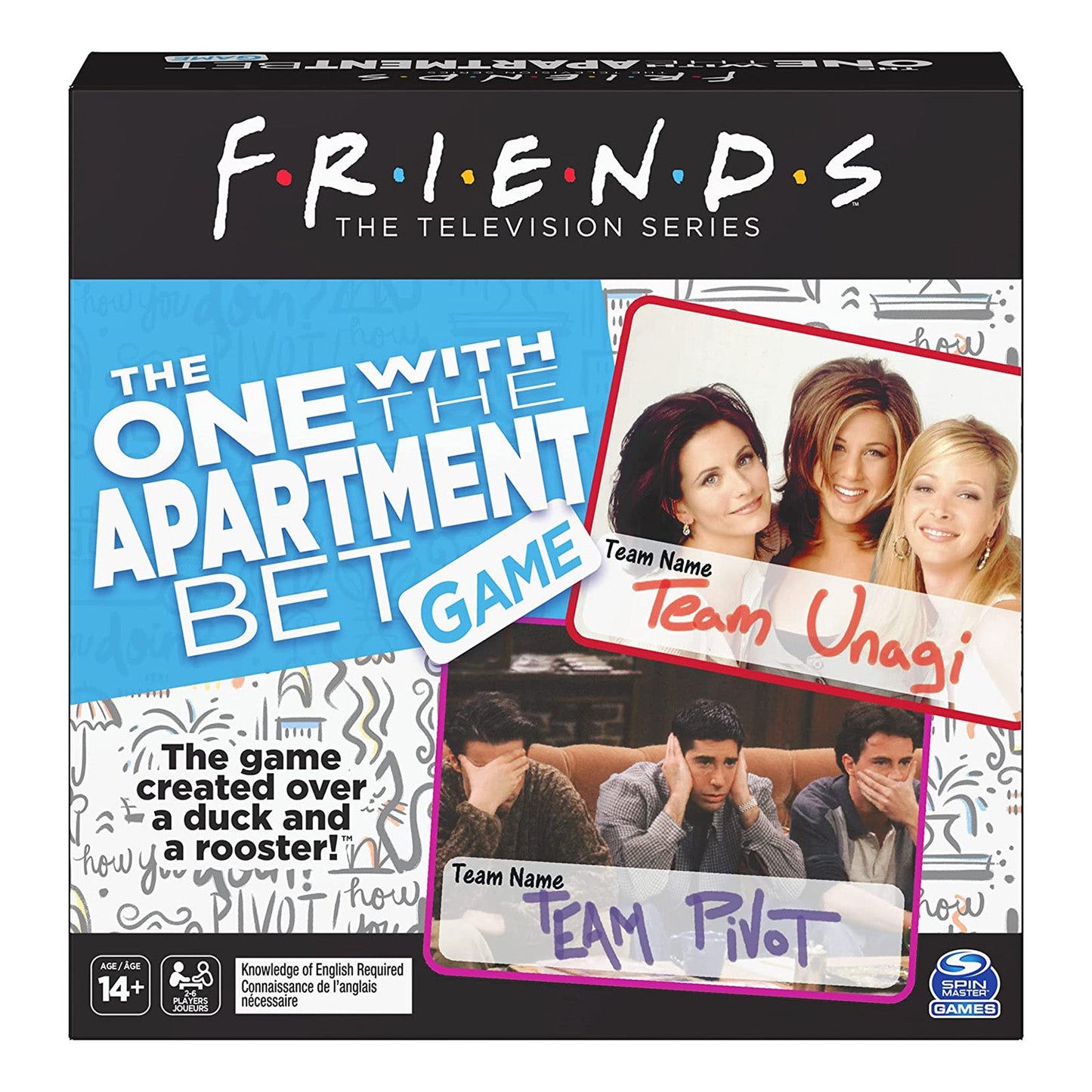 Spin Master Friends One With The Apartment Bet Game