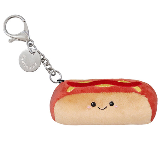 Squishable Micro Hot Dog 4 Inch Plush Keychain