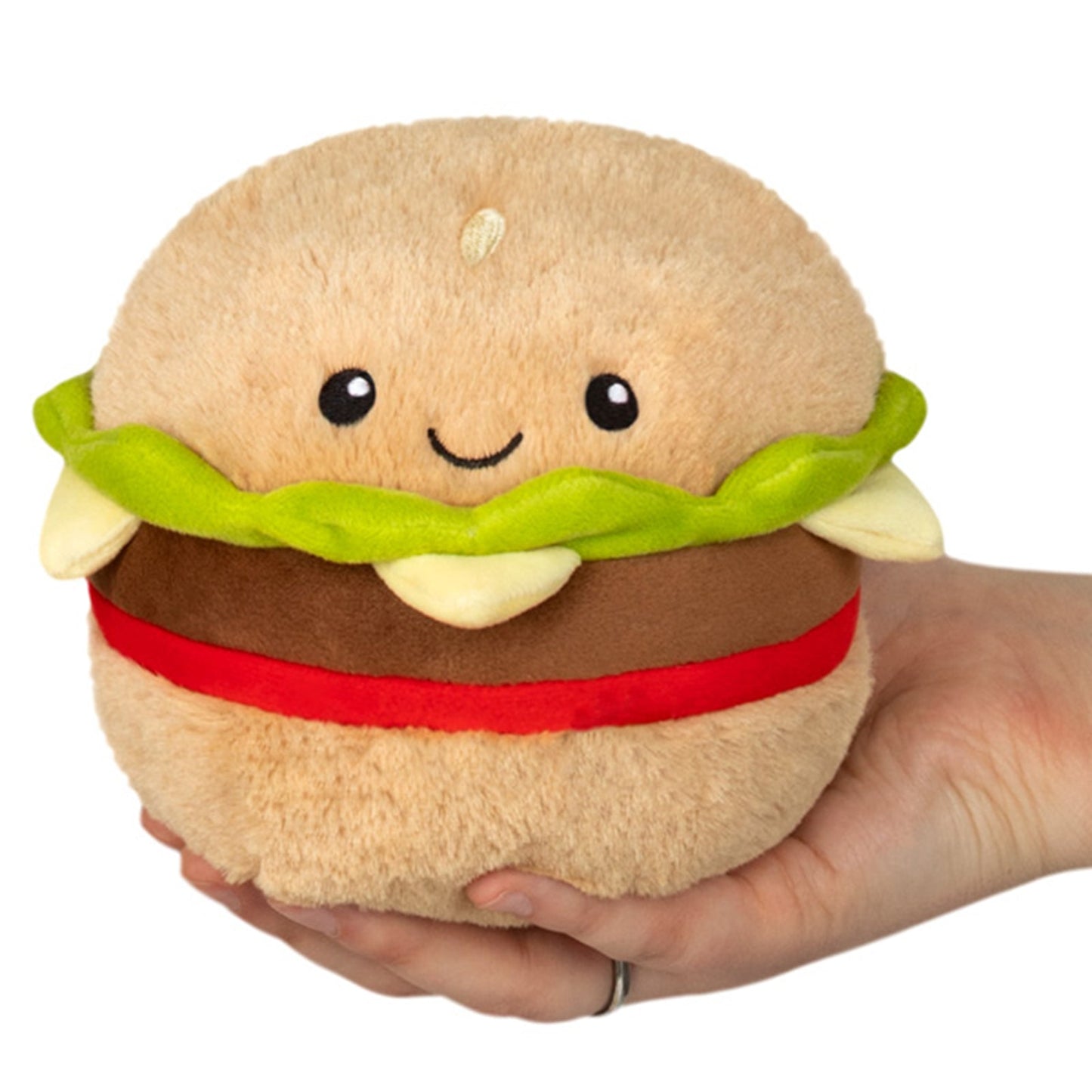 Squishable Snugglemi Snackers Hamburger 5 Inch Plush Figure